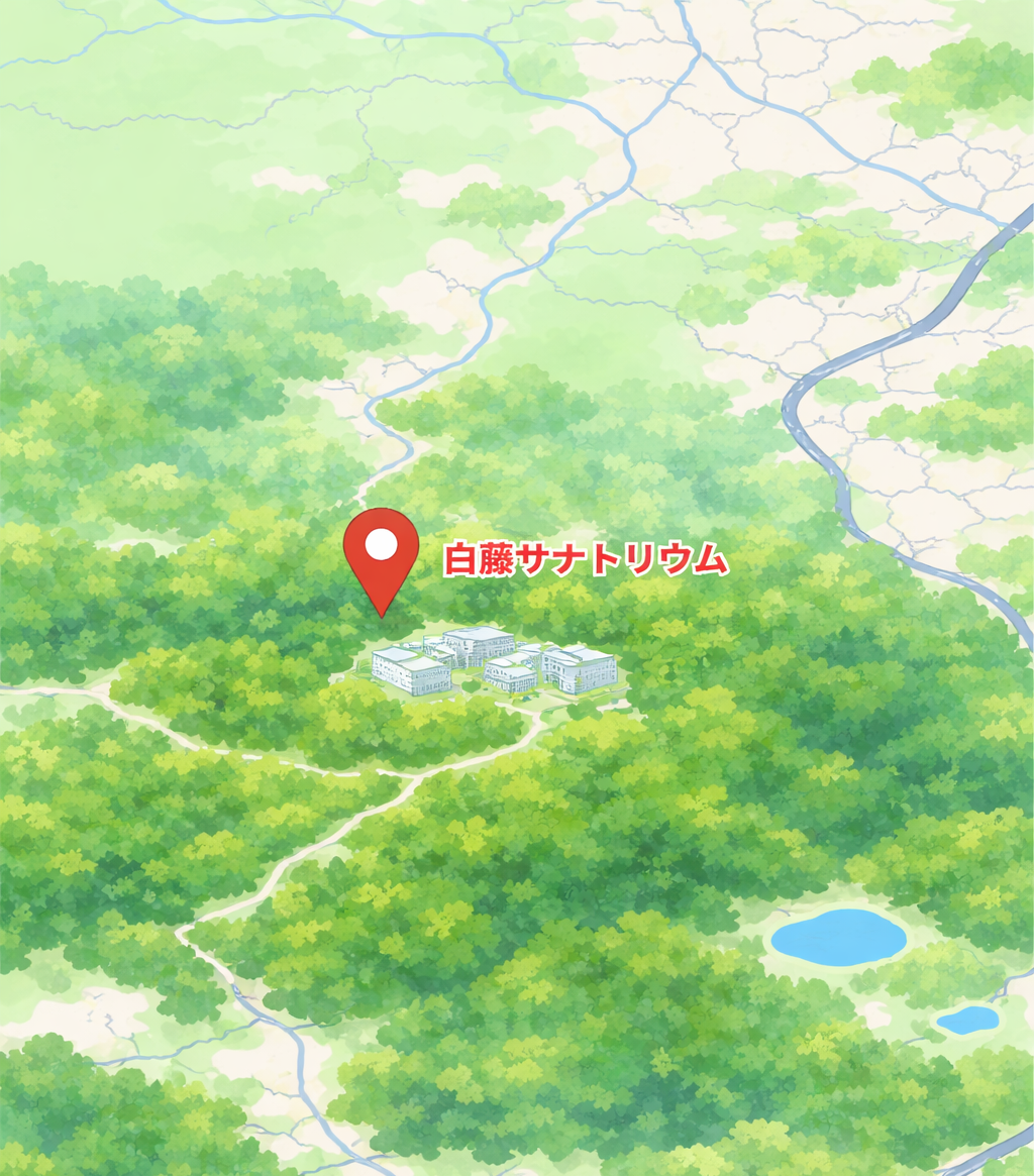 白藤サナトリウム 周辺地図